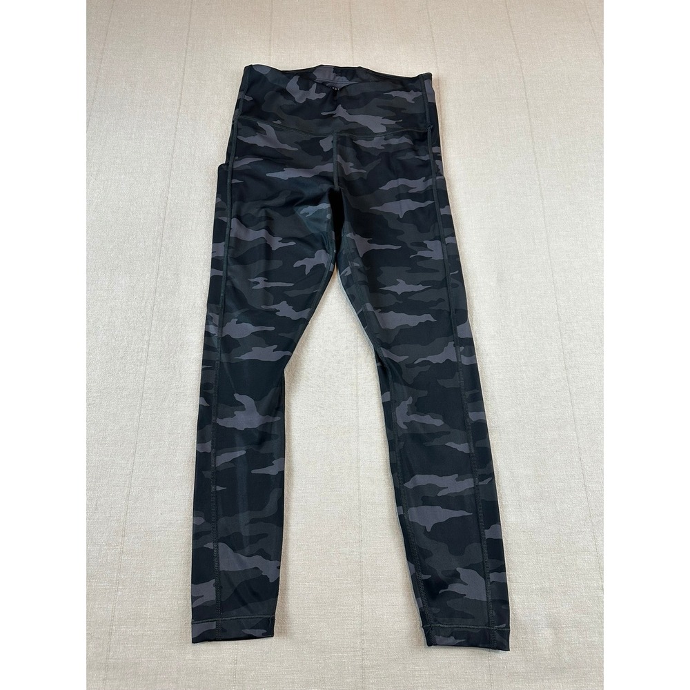 Athleta | Ultimate Camo 7/8 Tight Leggings Black Grey| Women's Small